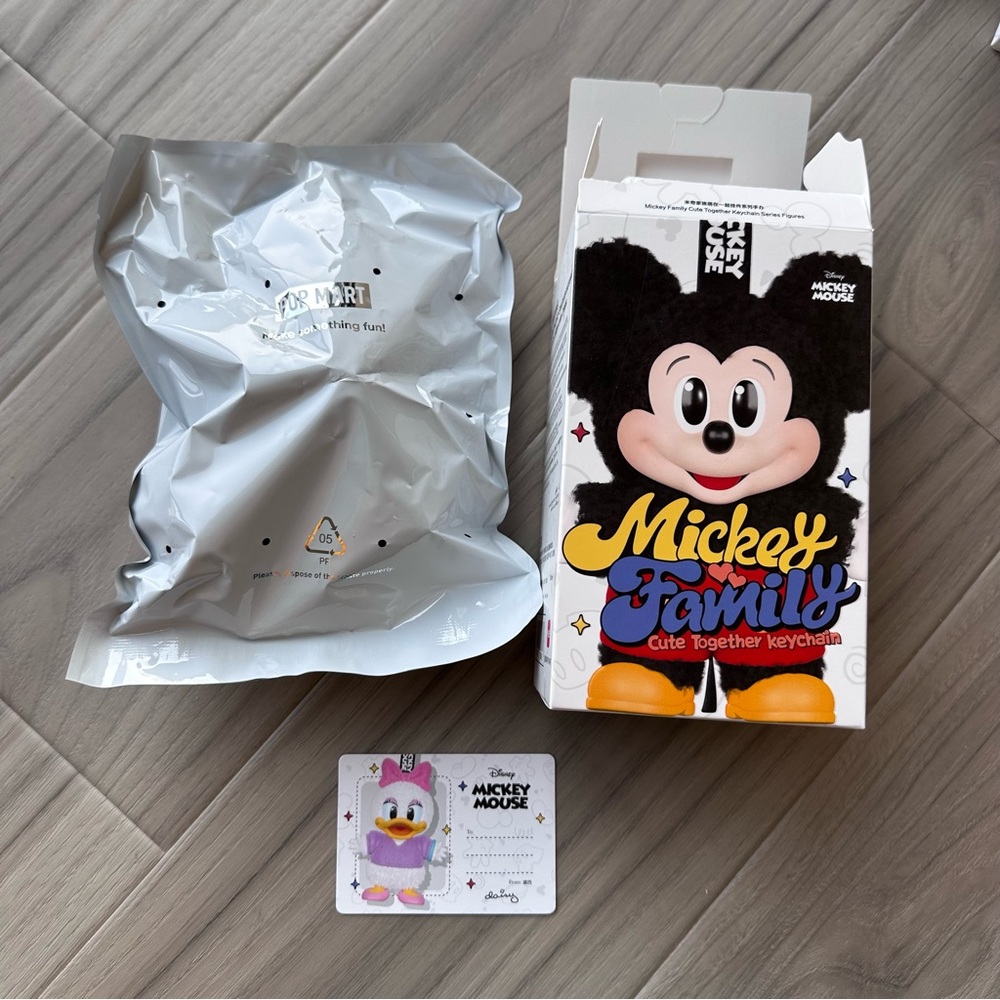 Disney Mickey Mouse Stuffed Animal - Black and White